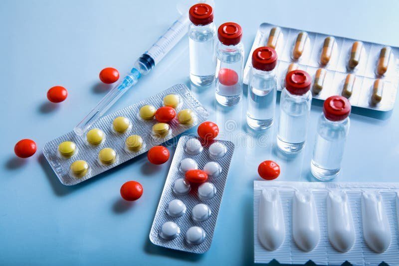 Pharmazeutische Produkte und Medikamente